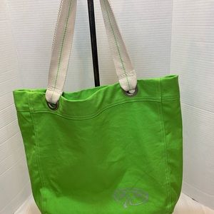 Tote luggage-and-bags Allie Tote Lime Green/ Brown.EC. Port Authority